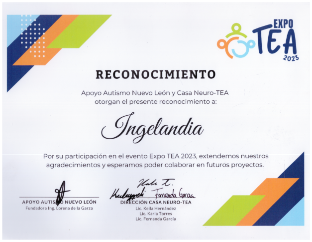 Reconocimiento Expo TEA